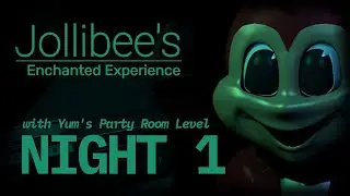 JOLLIBEE (FNAF FANGAME): Night 1 - Remaster | Gameplay Mobile No Commentary