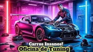 Underground Garage 🔧 Oficina de Tuning e Carros Insanos! Esse Jogo T&aacute; Incr&iacute;vel!