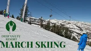 Exceptional Ikon Pass Day: Deer Valley Utah Spring Skiing in March