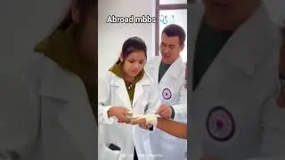 Future Doctor Mode ON 🩺🥼#mbbs #mbbsabroad #medicalstudent #viral #explore #neet #doctor#reel#ytshort