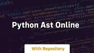 python ast online