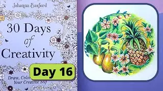 🔴 LIVE : Coloriage sur du gesso - 30 Jours de Cr&eacute;ativit&eacute; J16