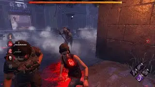 Difficult survival against Huntress in Dead By Daylight !