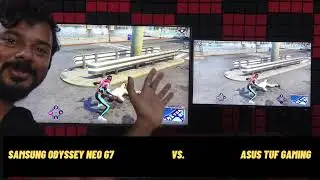 Samsung Neo G7 Vs. Asus TUF Gaming PS5 Resolution 4K 120fps