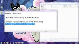 Command prompt Tricks: Setup  startup directory