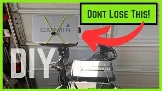 DIY Sonar Fish Finder Screen Cover Retainers CHEAP!