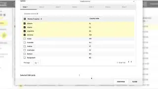Things Mobile: How to configure the countries of operation for an IoT and M2M SIM card