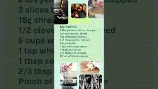 Blood Sugar Control Stew - From a Japanese Chef