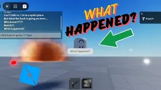 Roblox. What the heck happened here? Answer coming soon!