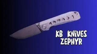 KB Knives Zephyr disassembly and overview. 