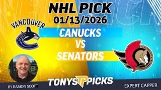 Canucks vs. Senators NHL Betting Odds & Picks, 1/13/26 | Night Moves Show