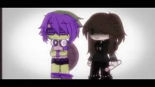 Donnie and Coco's first kiss!!! :3 (cringe warning srry-) (inspired by: @Olliieeee)💜🖤