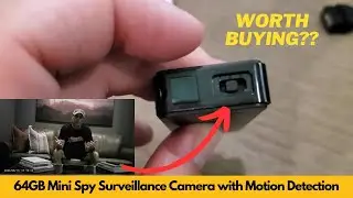 64GB Mini Spy Camera with Motion Detection | Worth Buying?