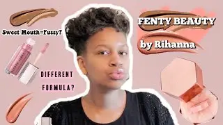 New Fenty Beauty Glass Slipper, $weet Mouth, & Hot Chocolit Gloss Bombs | Lip Swatches |Review
