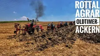 Oldtimer-Ackern - Sound! - Rottal-Inn | Eicher, Deutz, IHC, Schlüter
