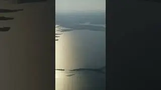 Beautiful Early MORNING LAKE SUNSHINE Near DALLAS FORT WORTH #shorts #planespotting #youtubeshorts