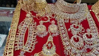 Just wow রিয়েল স্টোনের বিয়ের কমপ্লিট ব্রাইডাল সেট কিনুন! Real Stone wedding  bridal set buy bd.