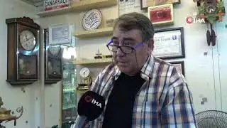 41 yıllık antika saat tamircisi Necmi G&ouml;vez mesleğinin geleceği i&ccedil;in endişe duyduğunu s&ouml;yledi