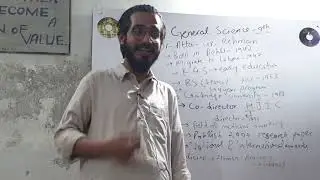 Class 9 General Science Dr. Atta-ur-Rehman A Renowned Pakistani Scientist NSAL