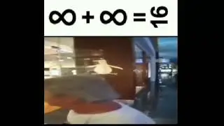 omg its albert einstein &infin; + &infin; = 16 (math formula meme)
