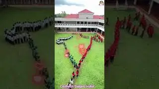 India Flag Creativity by students #shortvideo #shortsvideo #shortsvideoindia  #animation #school