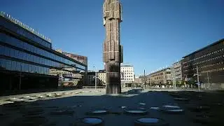 Центр Стокгольма из окна автобуса 2019 #sweden #stockholm #швеция #стокгольм #travel #travelling