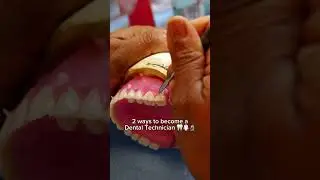 2 ways to become a Dental Technician in 🇺🇸🔬🥼