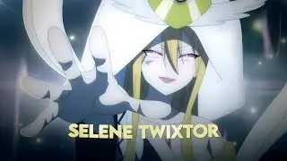 Selene Twixtor Fairy Tail 4k 60fps With and Without CC