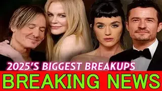 The biggest celebrity breakups of 2025: From Nicole Kidman and Keith Urban's shock divorce to Tom