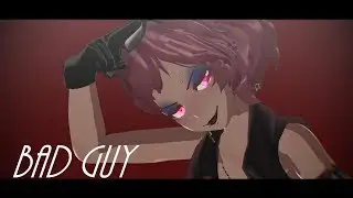 【APヘタリアMMD】Bad Guy【2p!Nyo!America】