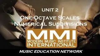 UNIT 2: One-Octave Modal Scales Numerical Subdivisions Exercise by adjacent degrees (Video#2)