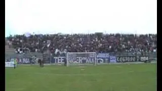 caianiello presenta le squadre....   La curva dal campo