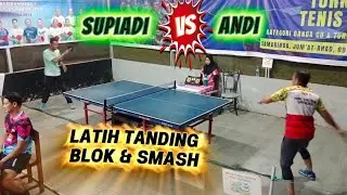 Sparring that feels like a real match | Practice Match | Supiadi vs Andi Susanto