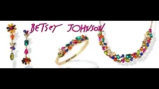 Betsey Johnson Flower Rectangle Stone Drop Earrings | 36% off on deal #shorts