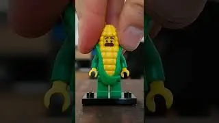 LEGO MINIFIGURES SERIES 17 (71018) CORN COB GUY #lego #shorts