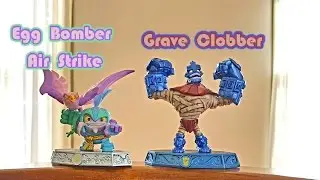 Skylanders Imaginators - Egg Bomber Air Strike & Grave Clobber Unboxing