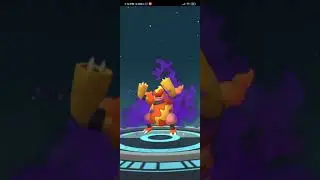Evolving shadow Magmar to Magmortar 😁😆 #Shadow #Magmar #Magmortar #pokemongo  🔥🔥🔥 #shorts