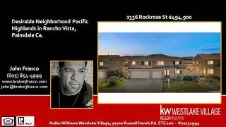 Number One Listing Agent in PALMDALE CA 93551
