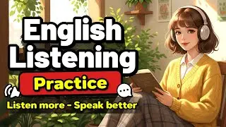Slow Listening & Speaking Practice (A1-A2) | 100 Daily Routine English Sentences
