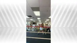 Blueface Boxing Training With His Coach