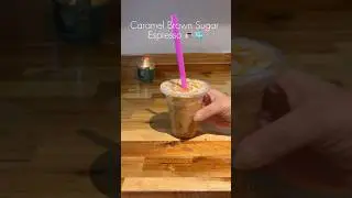 SUGAR OVERLOAD AT 8am☕️#coffee #icedcoffee #latte #asmr #asmrvideo #caramel #espresso