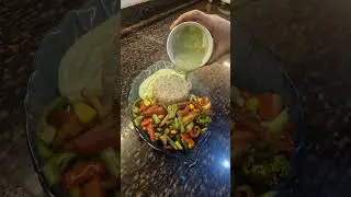 quinoa with saute veggies n curd dressing