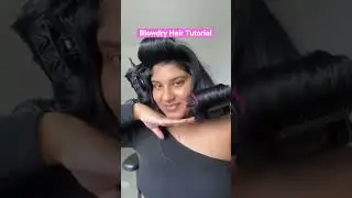 How to FLICKY BLOW your hair in 19 seconds!!!⚡️🙋🏼&zwj;♀️ #hair #beauty #hairstyle #beautytips