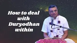 25th Oct. '24| H.G. Ras Parayan Prabhu | How to deal with Duryodhan within| ISKCON Chowpatty Mumbai.