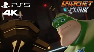 Ratchet & Clank (2016) - Captain Qwark Boss Fight 4K PS5