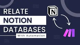 Automate Notion Database Relations with Make