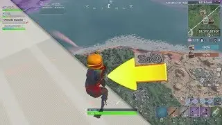 Fortnite Easy OVER THE WALL Glitch (Food Fight Deep Fried!)