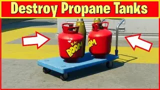DESTROY STRUCTURES WITH PROPANE TANKS - Fortnite TNTina's Trial Challenges Week 3