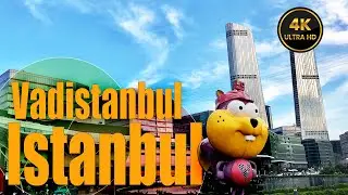 Vadistanbul in rain/ Istanbul walking tour 2023 4k