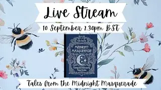 10 September - Colouring my first page in Tales from the Midnight Masquerade